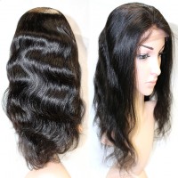 New design black color hair,Professional Brazilian Invisible Part Wig Remy Human Hair