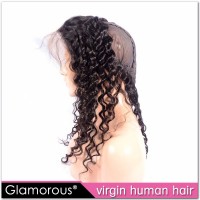 New Arrive High Density Viigin Human Hair  frontal Half Wig