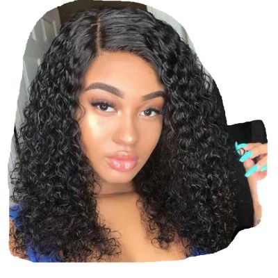 Hd lace wig short curly bob summer hairstyle undetecable  lace human hair 360 lace wig 150%density