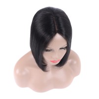 Human Hair Bob Lace U Part Wig Silky Straight Lace Wig U Part Hand Tied And Machine Wig