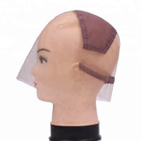 Full Lace Wig Cap For Making Wigs With Stretch Adjustable Strap On The Back Weaving Cap Glueless Wig Caps Good Quality Hair Net